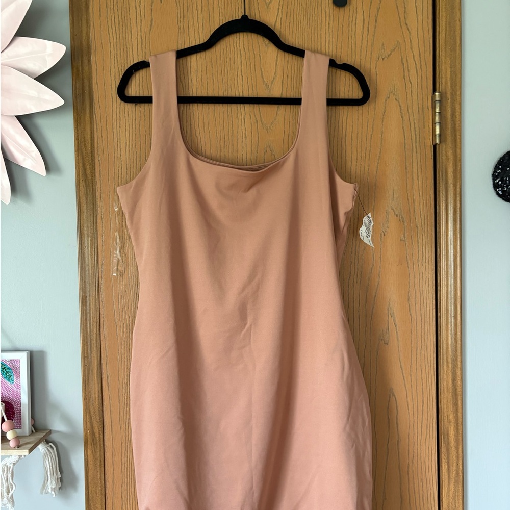 Derek Heart Brown Short Dress